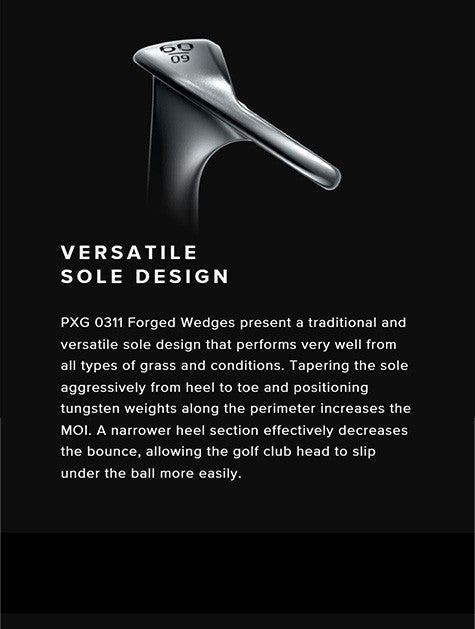 PXG 0311 Forged Chrome Steel Wedge
