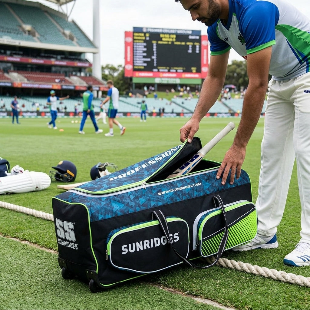 SS Professional Cricket Kit Bag (wheel) | KIBI Sports - lifestyle