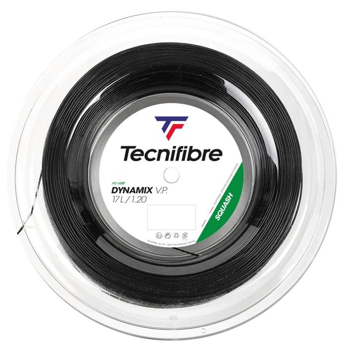 Tecnifibre Dynamix VP 17L Squash String Reel - Black | Kibi Sports