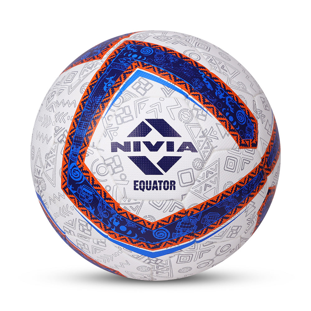 Nivia Equator Football (Size-3 & 4) - Equipment by Nivia Sports