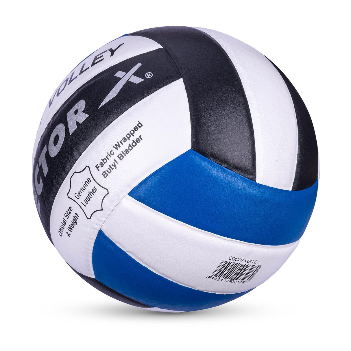 Vector X Court Volley 18 Panels Pu Pasted Volleyball - Size: 4(Pack of 1)