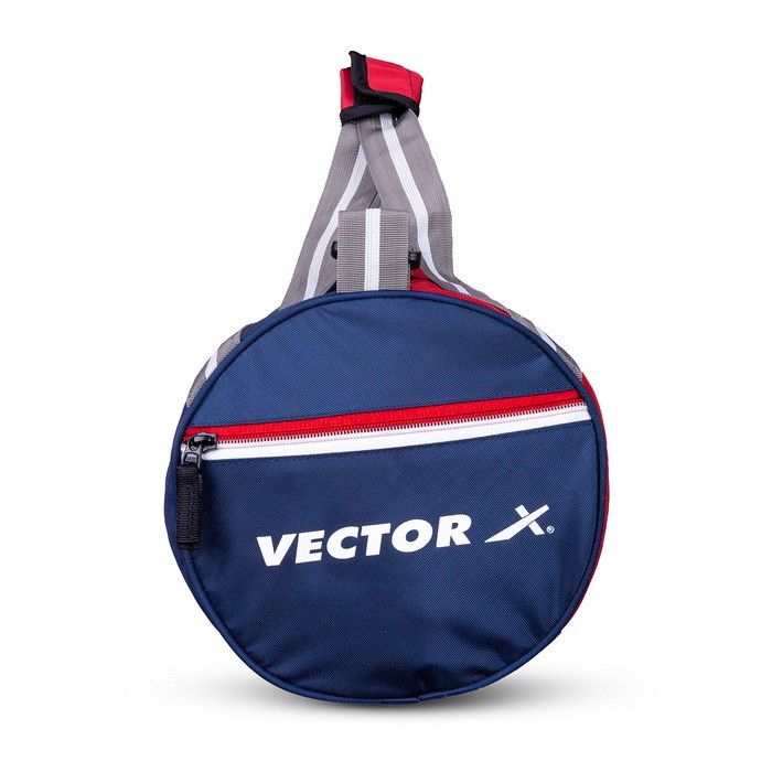 Vector X No Pain Gym Duffel 22L Sports Bag for Men and Women with Shoes Compartment Polyester | Front Utility Pocket |Durable Base | Adjustable Shoulder Strap