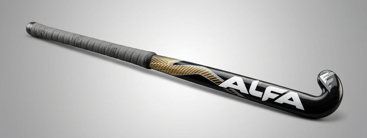 Alfa Magnum Junior (Sticker Finish) Wooden Hockey Stick - lifestyle