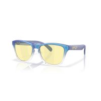 Oakley Junior's Frogskins XS Sunglasses - Matte Cyan/blue/clear Shift Fade/Prizm Gaming
