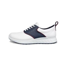 Ecco Men's M Golf S-Casual XW Spikeless Golf Shoes - White