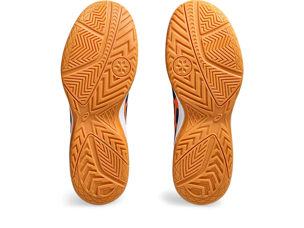 Asics Upcourt 5 Indoor Shoes (Peacoat/Shocking Orange)