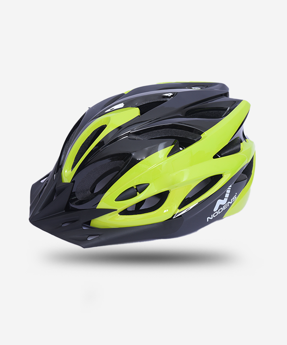 Classic Black / yellow cycling helmets
