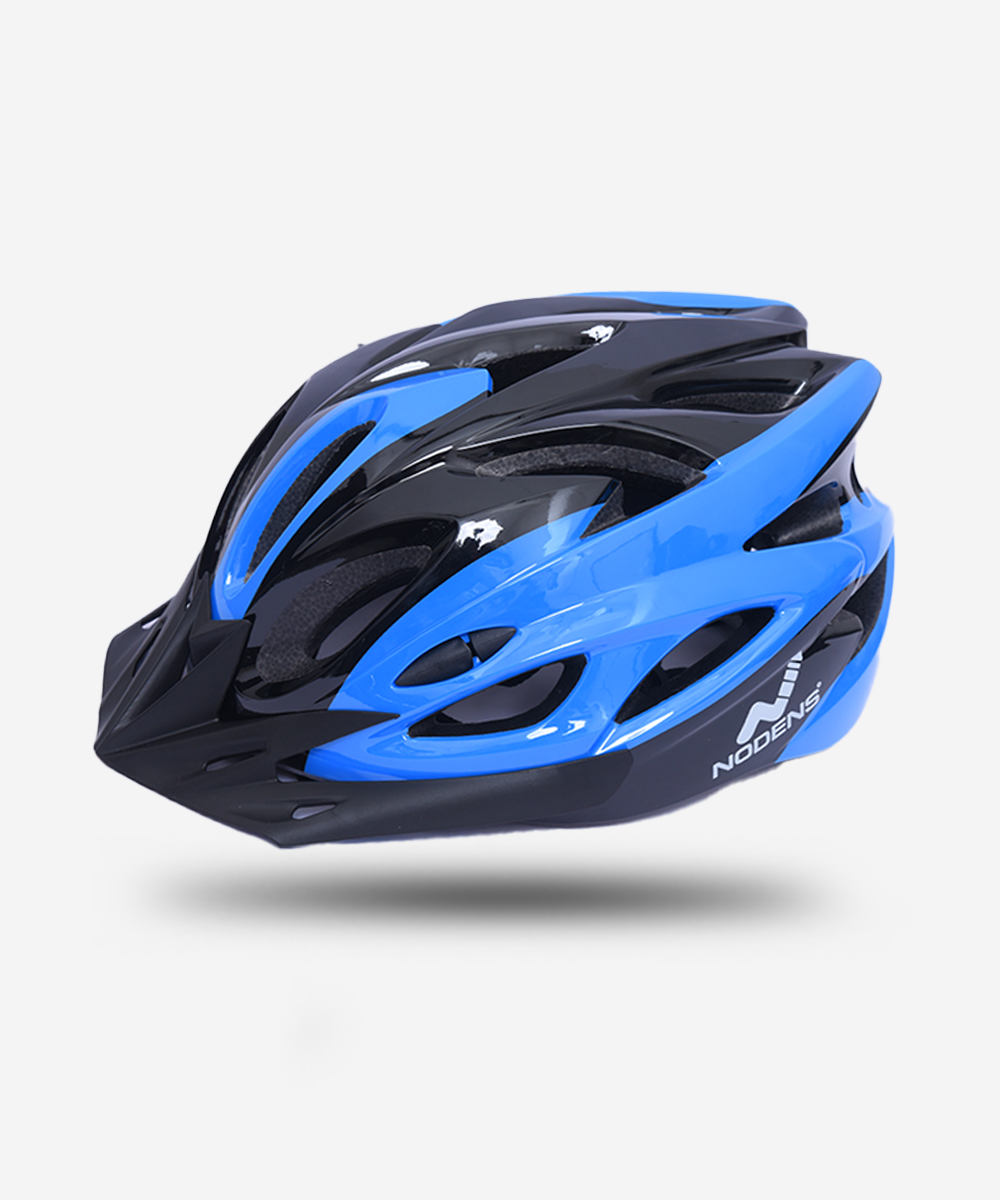 Classic Black/blue cycling helmet