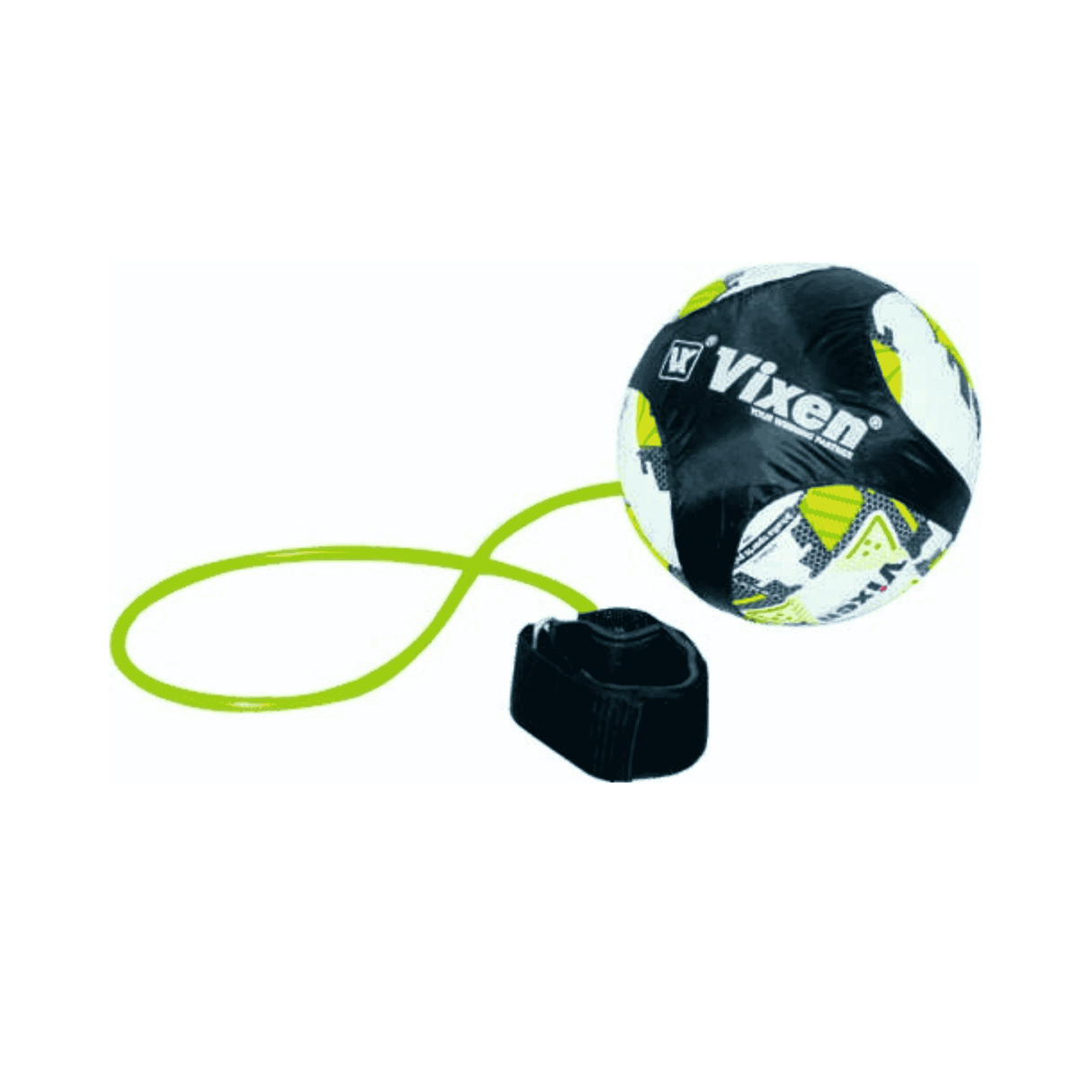 VIXEN SOCCER KICK TRAINER WITH RESISTANCE TUBE & WRIST BAND