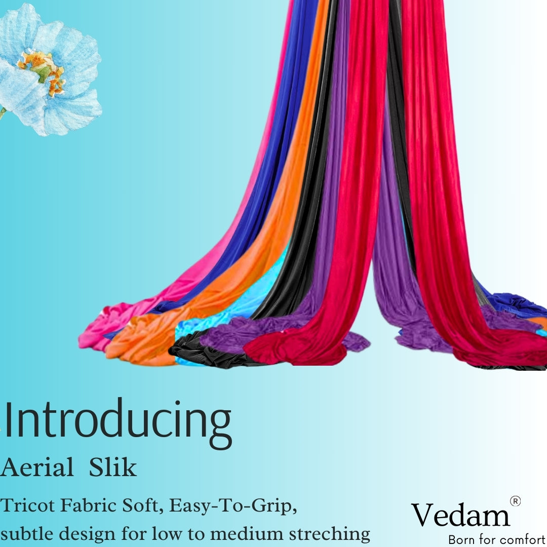 Premium 12 mtr Aerial Yoga hammock – Aqua