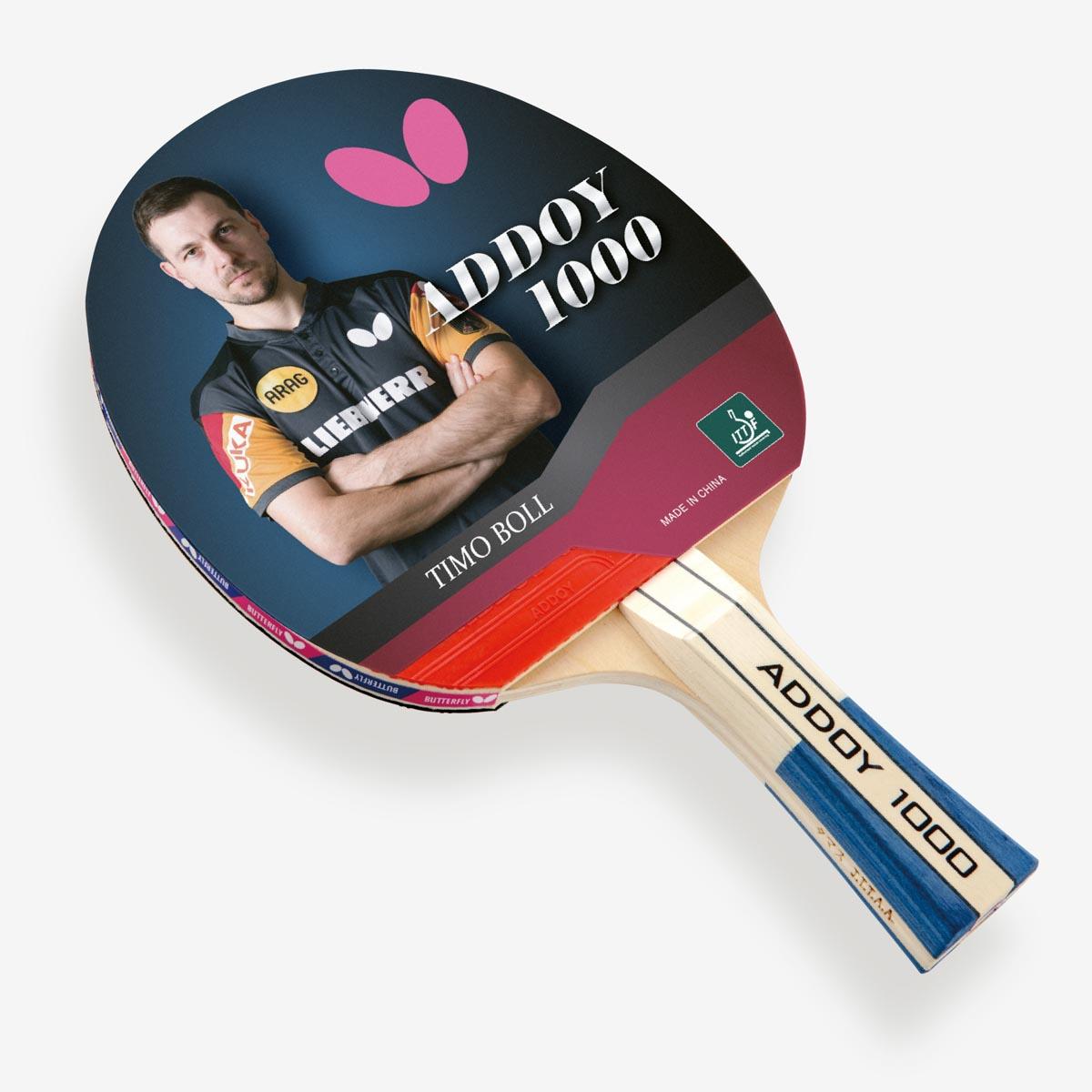 Addoy 1000 Table Tennis Racket Butterfly | KIBI Sports Butterfly