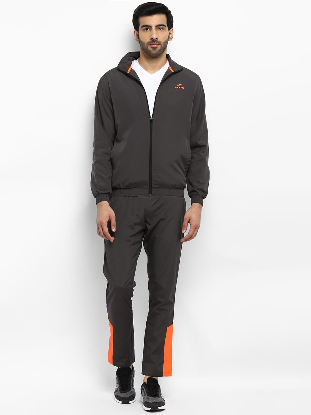 Alcis Mens Solid Grey Track Suit 167MTS257