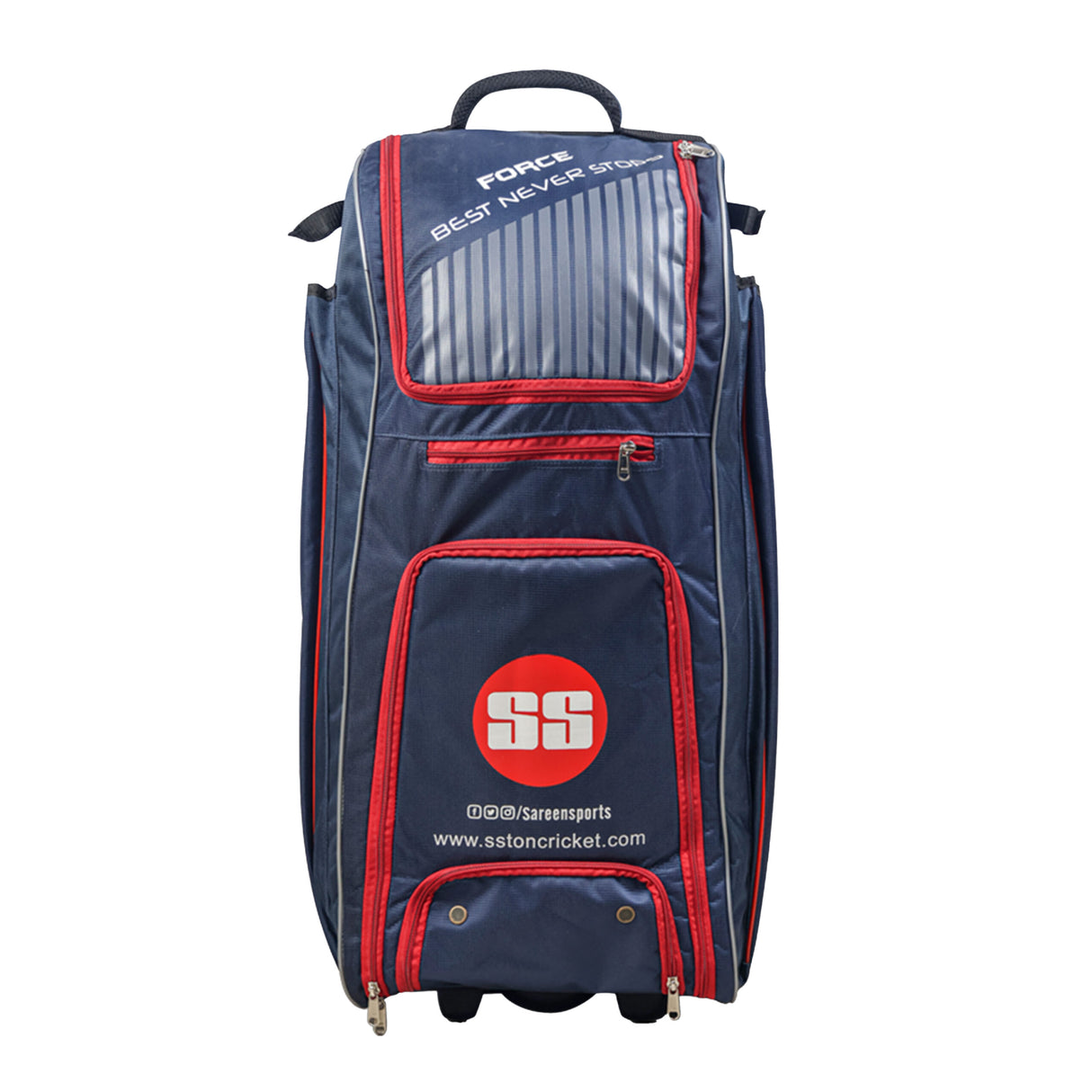 SS Force With Trolley Cricket Kit Bag | KIBI Sports