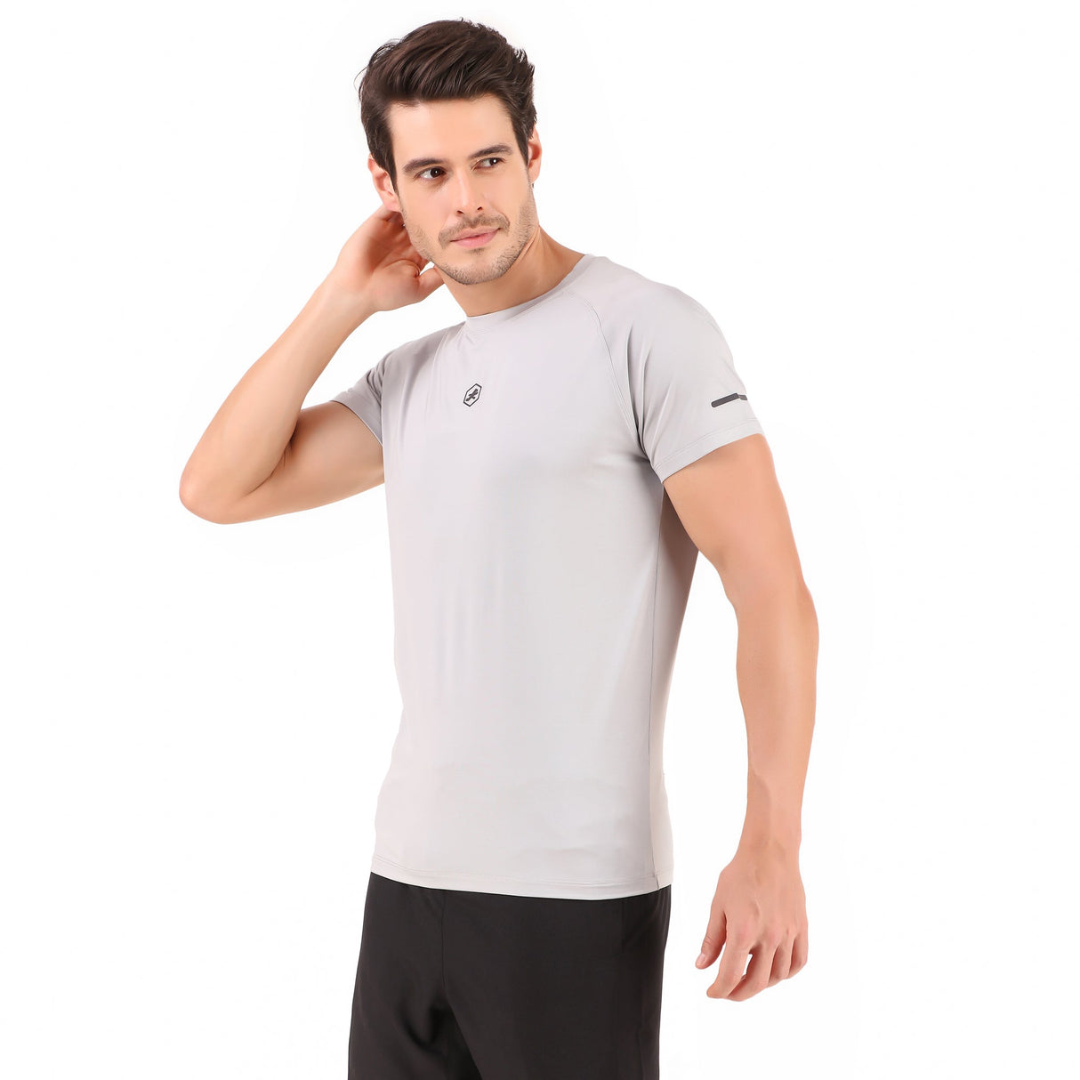 Horizon Performance Tshirt For Men (Light Grey)