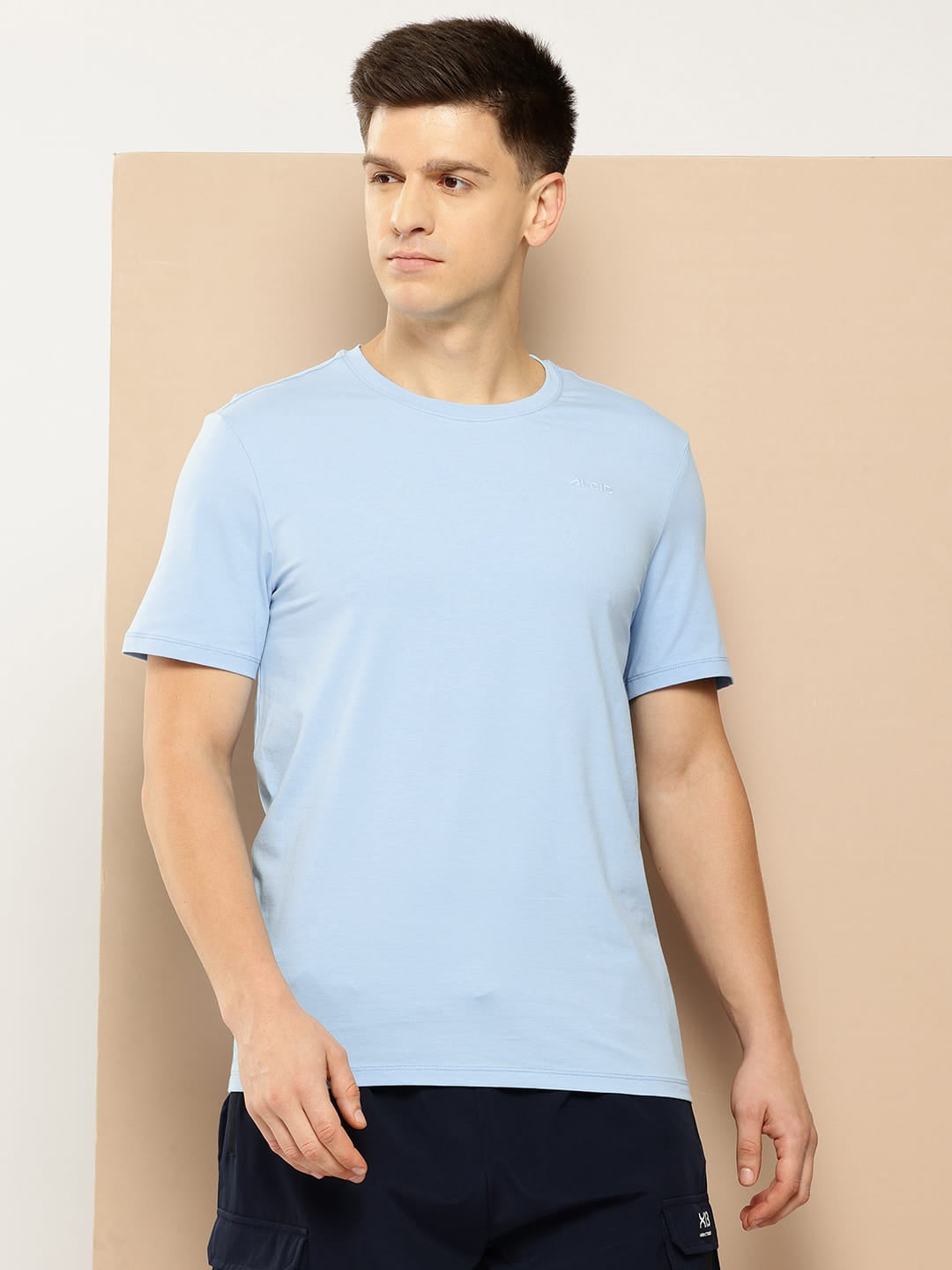 Cotton Flex Tee Air Blue