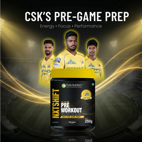 NXTShift Pre-Workout Caffeine, L-Theanine & Citrulline for Energy & Focus