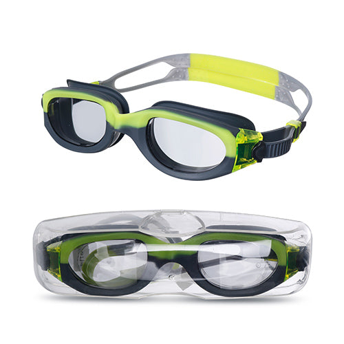 Viva Swimming Fusion Swim Goggle Wide View Anti-Fog UV Protection with Double Silicone Strap for Professional Swimming Unisex Youth Adults