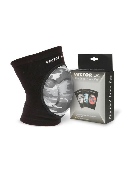 Vector X Camo Knee Support Single Piece For Sports, Pain Relief, Knee Compression Support, Exercise, Running, Cycling, Knee Cap Guard Brace Knee Support For Men And Women