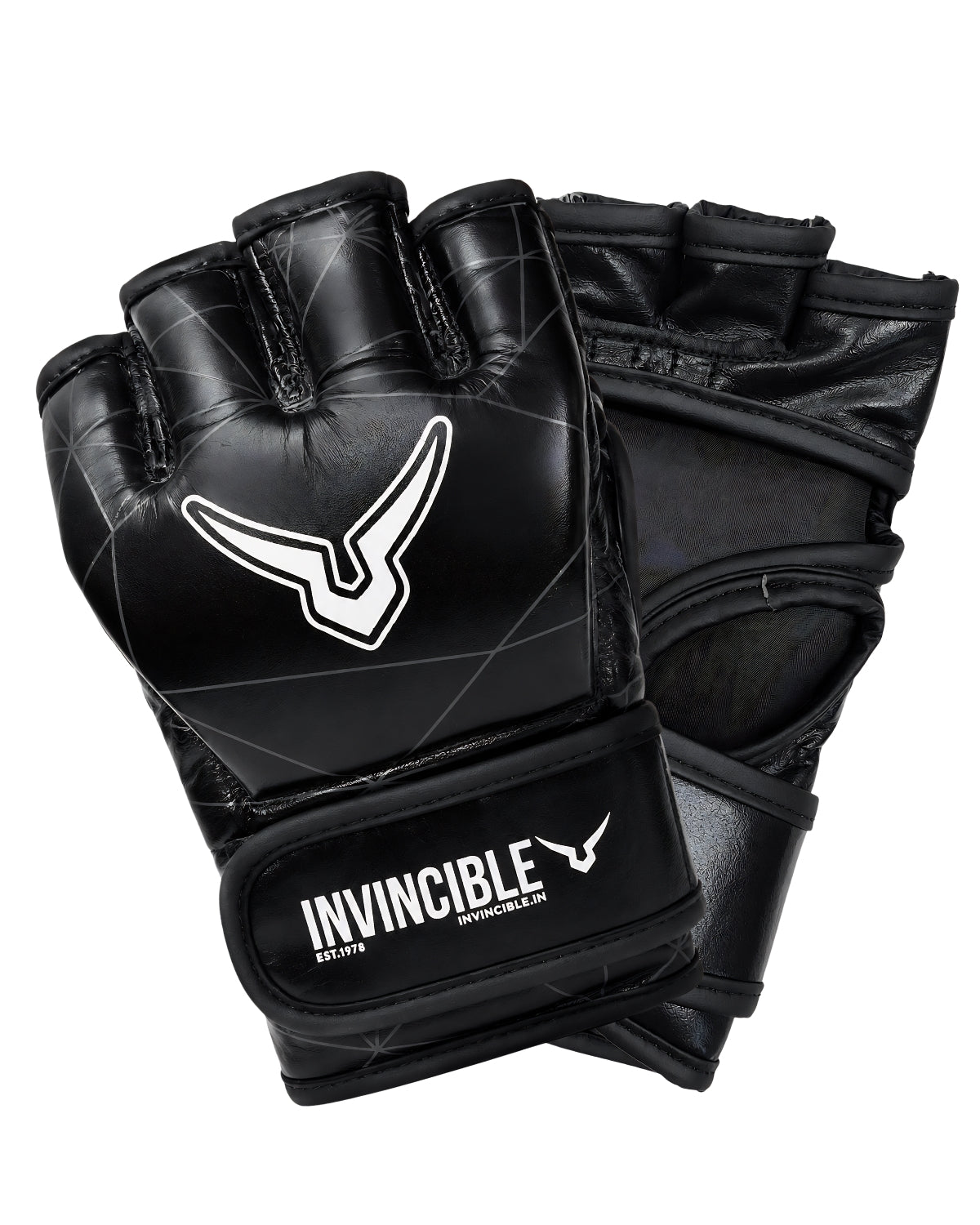 Invincible Pro Style MMA Gloves