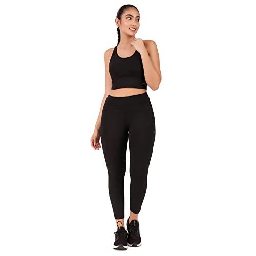 Vector X OSB-279 Women's Yoga Stretchable Sports Bra and Full Length Tights set