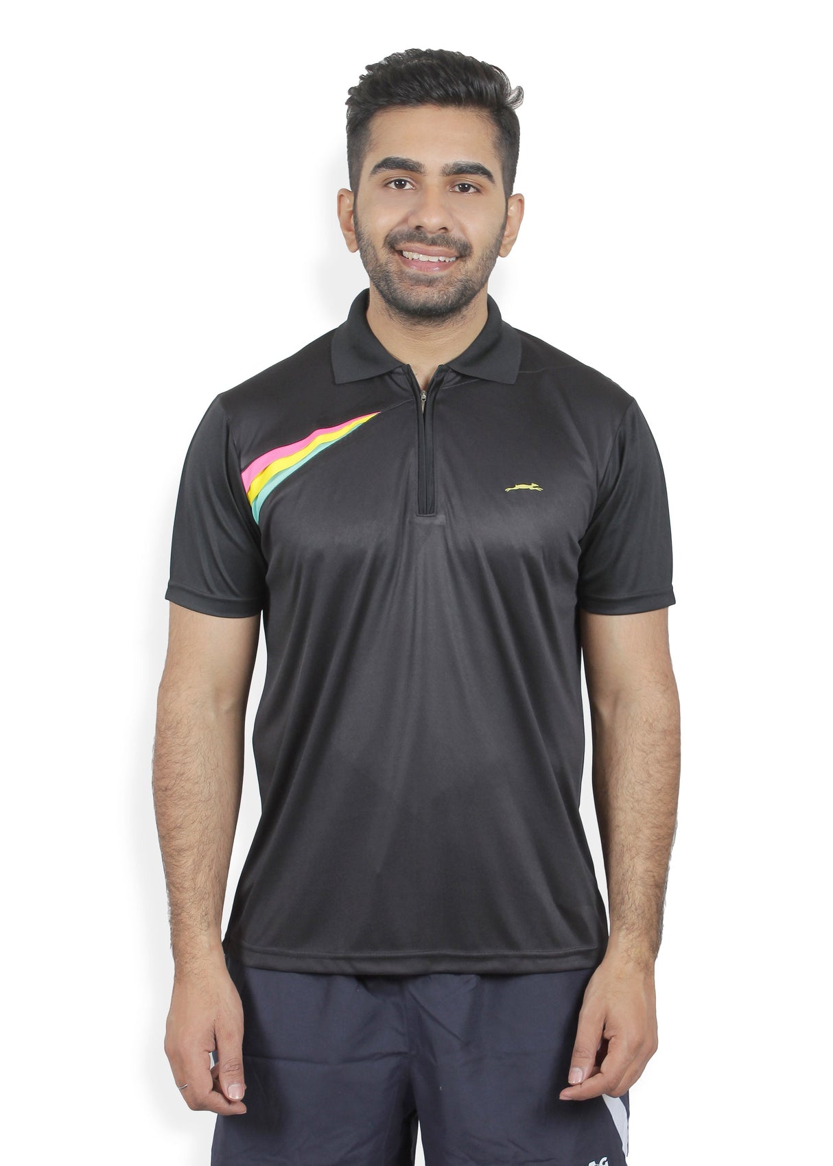 STAG GLOBAL Arrow X Men's Athletic Fit Polo T-Shirt | Solid Sportswear for Active & Casual Use