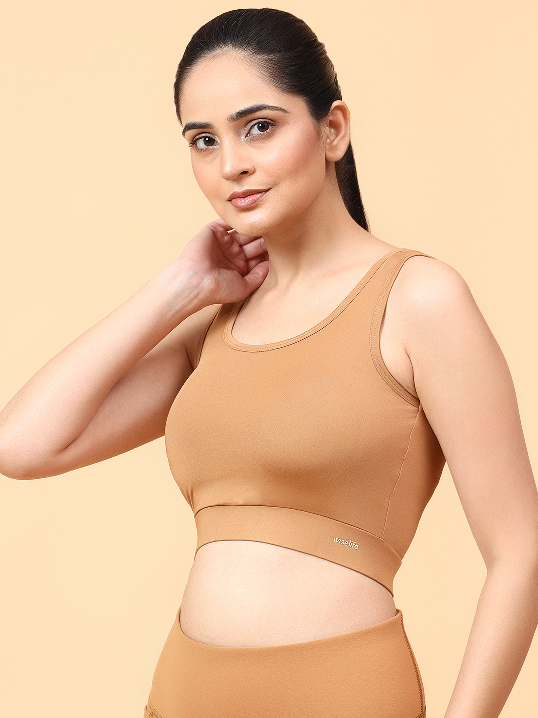 Active Classic Bra (Brown)