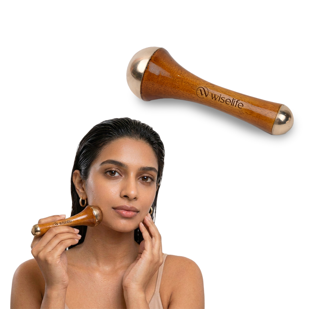 Kansa Wand Massager for face,Body & Foot