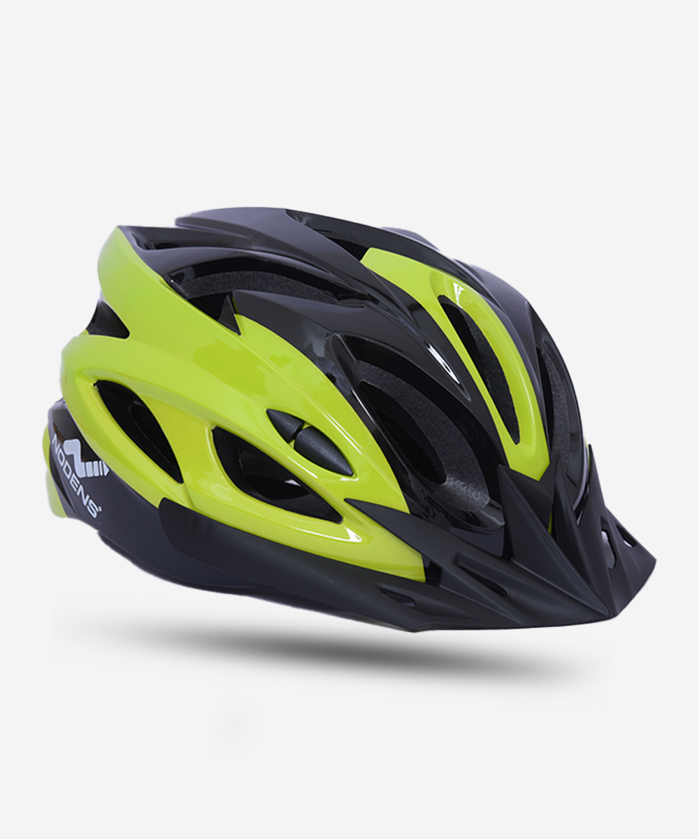 Classic Black / yellow cycling helmets