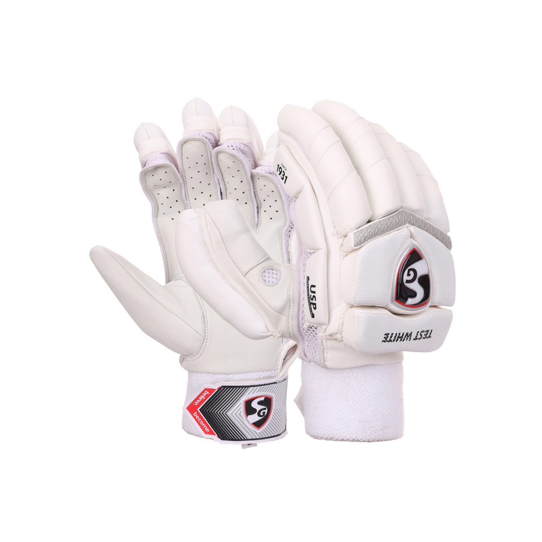 SG Test White Batting Glove - KIBI SPORTS