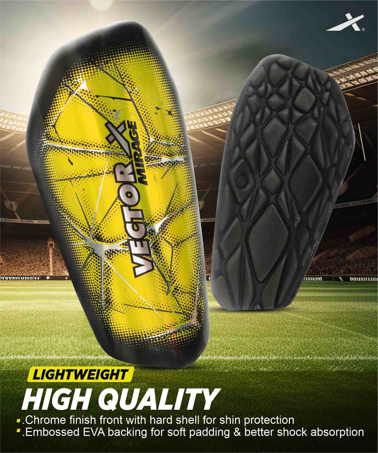 Vector X Mirage Football Shinguard