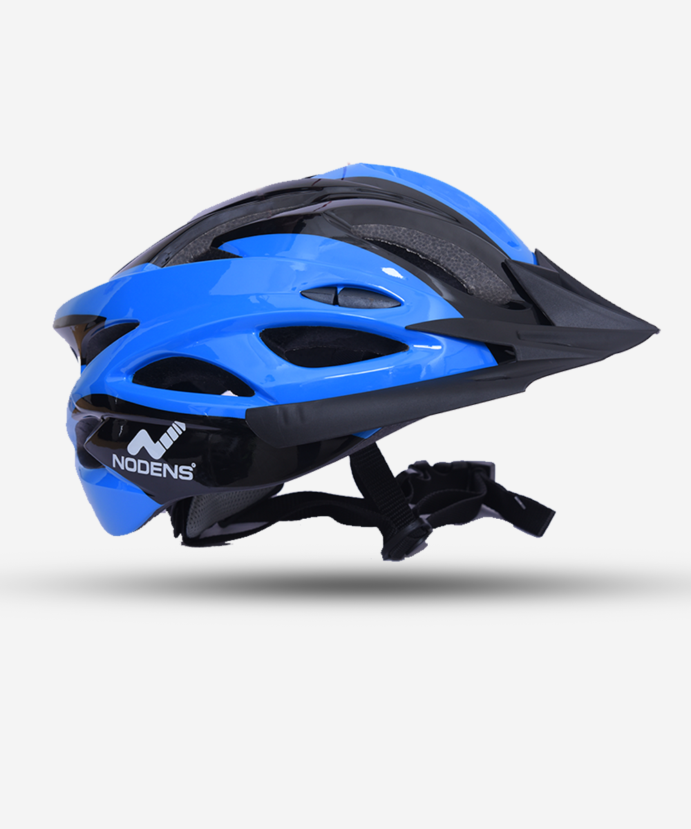 Classic Black/blue cycling helmet