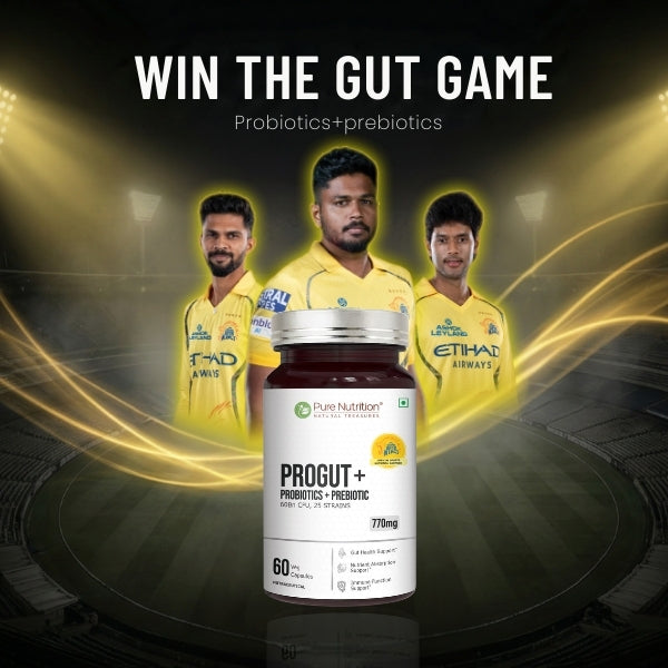 PROGUT+ Probiotics 60 Billion CFU + Prebiotic Gut & Immune Health
