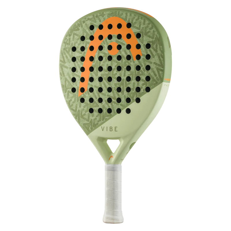 Head Vibe 2026 Padel Racquet (Green/ Orange)