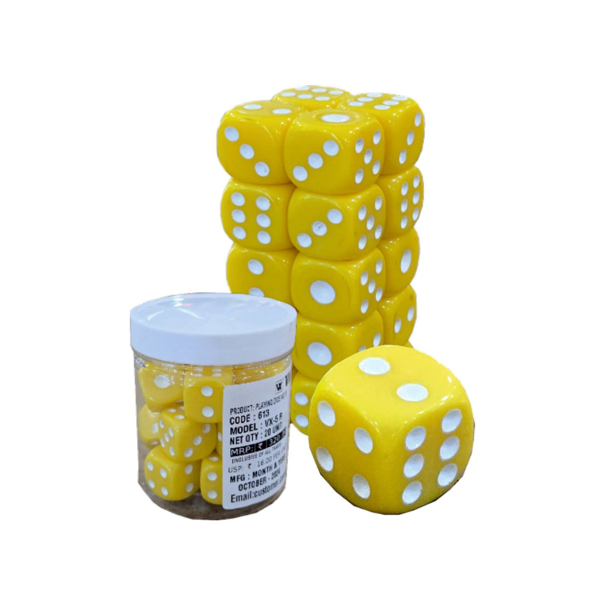 VIXEN PLAYING DICE NO. 18 VX – 5 R – 18