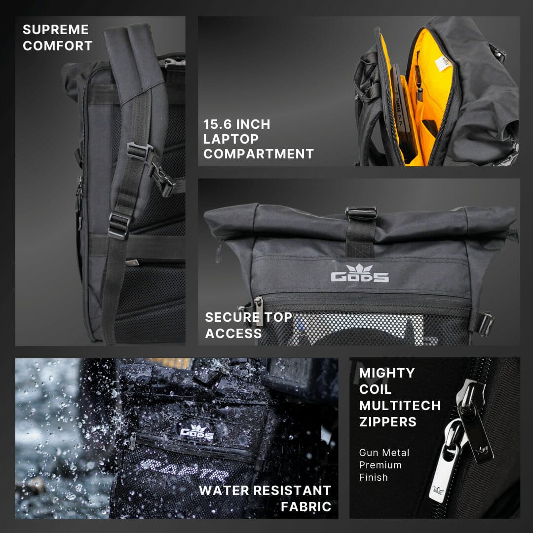 RAPTR - 30 ltrs - All terrain roll-top rucksack and laptop backpack (15.6 inch laptops)