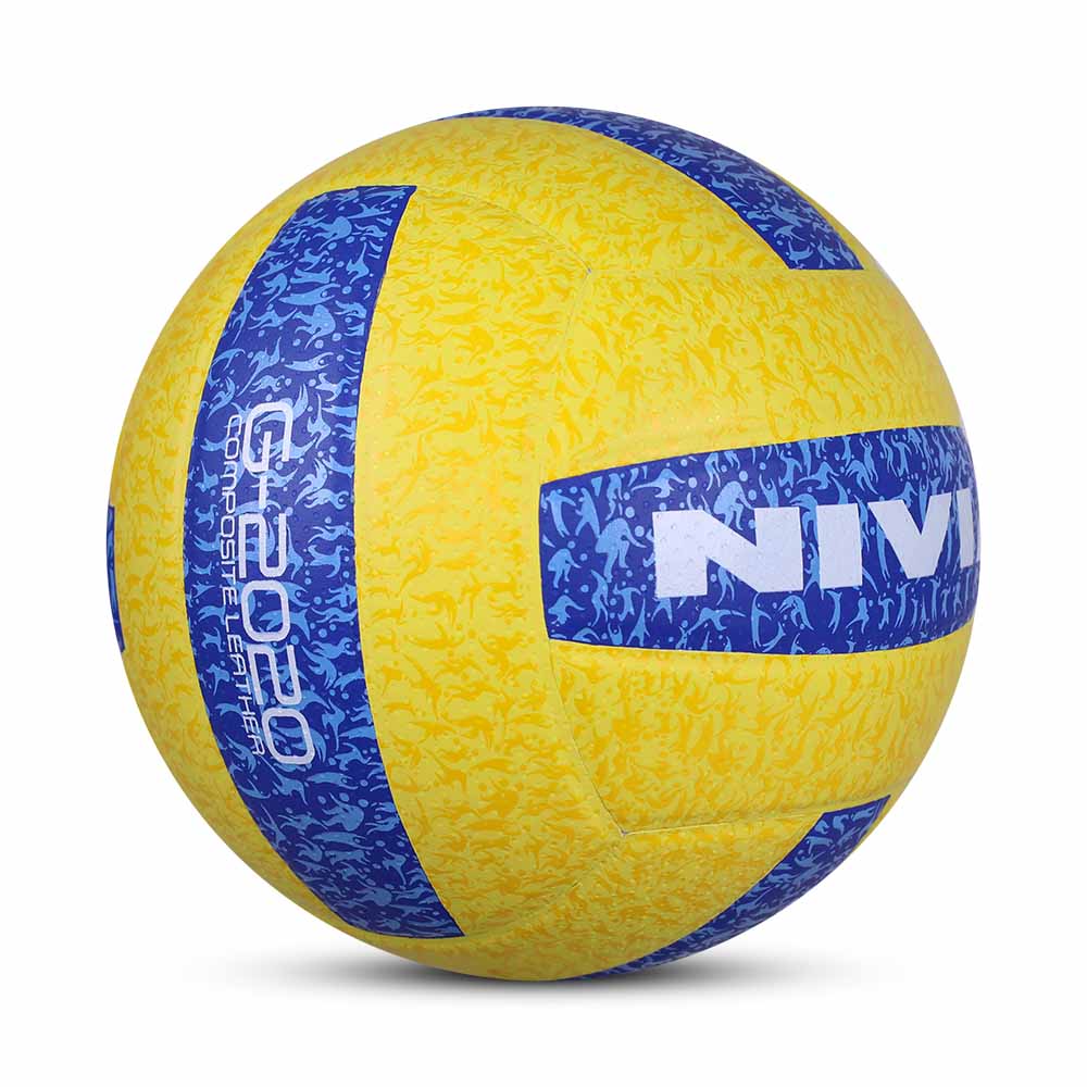 NIVIA G-2020, 18 Panels, Nova Soft PU Pasted with Grainy & Dimpled Texture, Butyl Threadwounded Bladder, Match Ball Standard, Made for Tournaments , to Play on All Kind of Indoor & Outdoor Surfaces