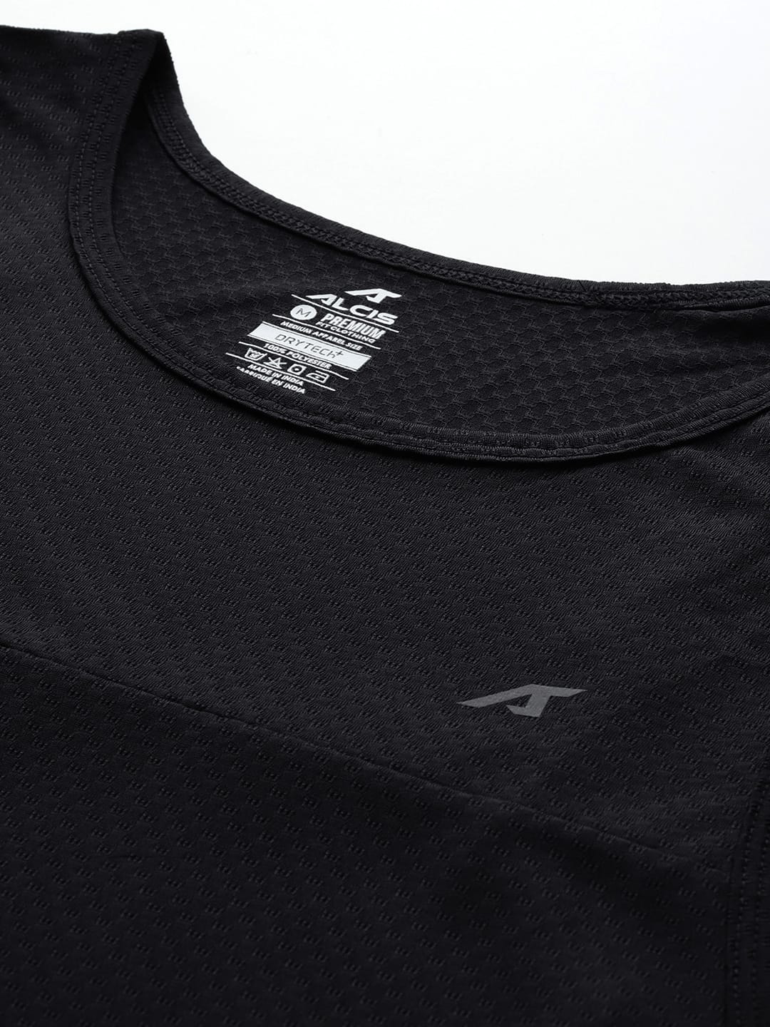 Alcis Men Black Power-Shell-Vest
