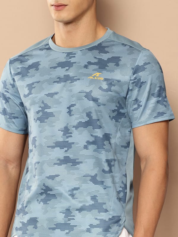 MENS RUN CAMO TEE
