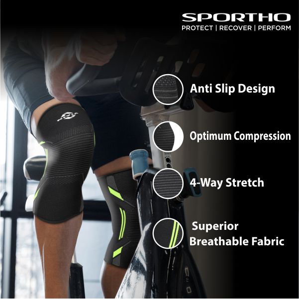 Knitted Slip-on Knee Support