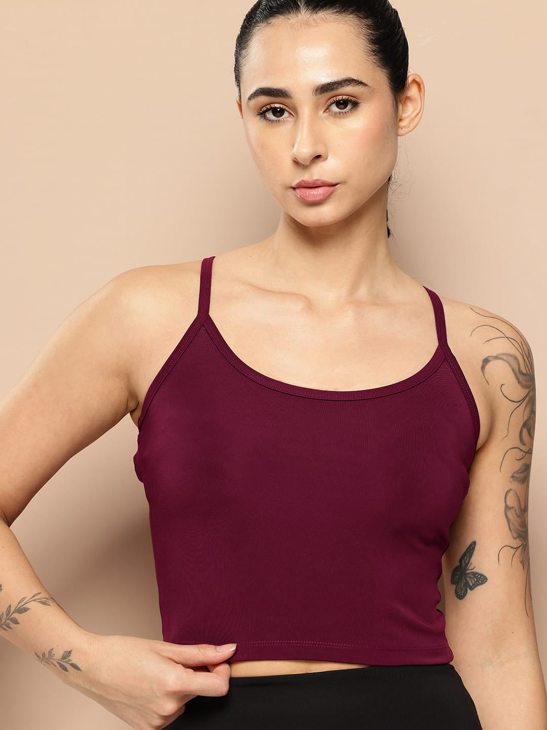 Streak Style Crop Top