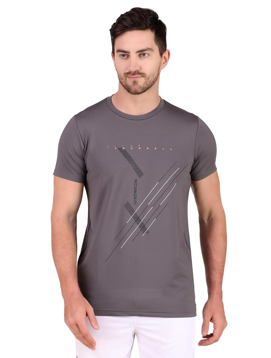 VECTOR X OMT-275 Men's Round Comfortable T-shirt (Pack of 1)For Gym Training and Other Sports