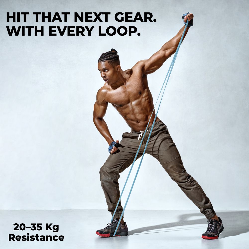 Nivia Training Power-stretch Long Loop Band Level 2