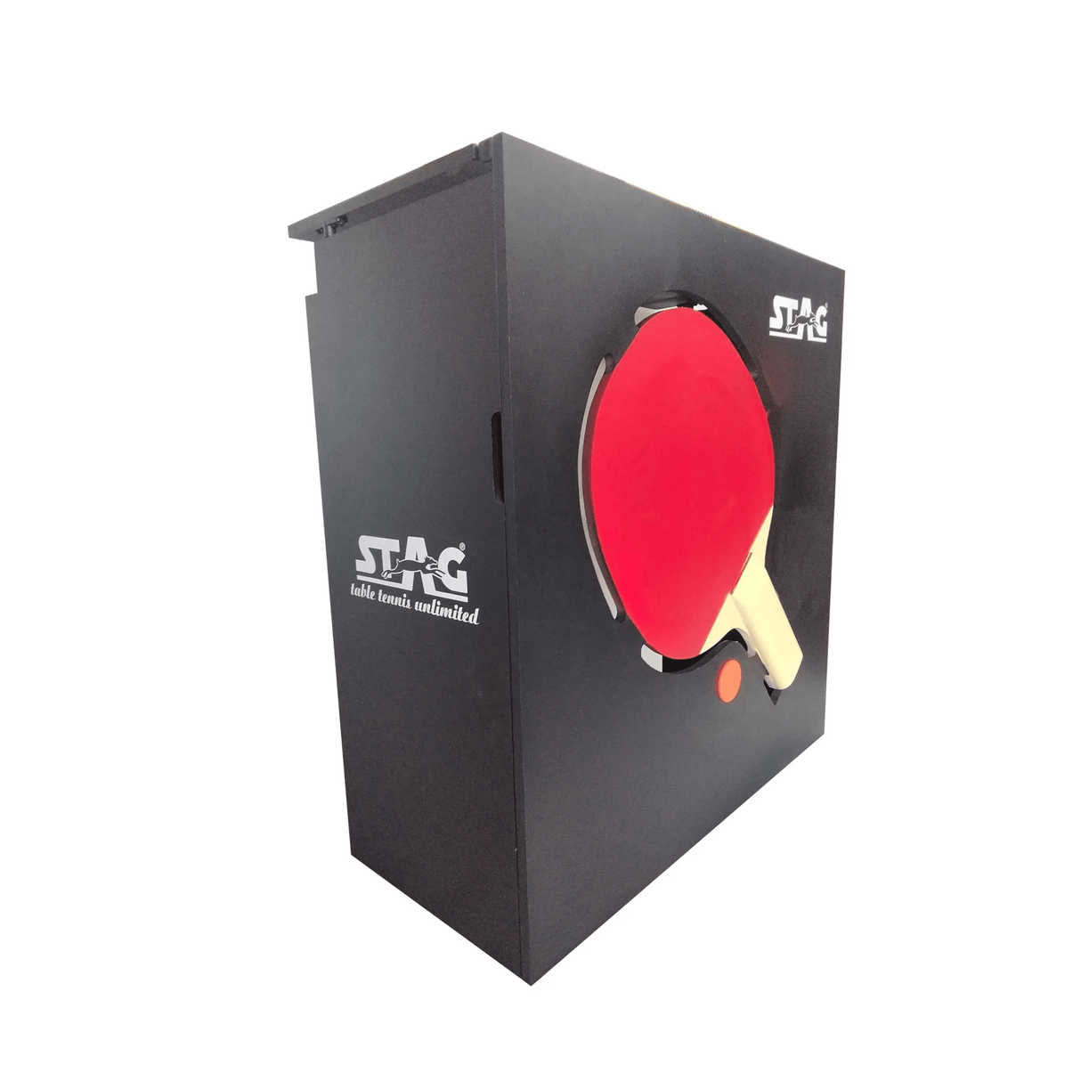 STAG GLOBAL Black Table Tennis Umpire Table | Durable & Professional Match Setup | Premium Quality, Black Finish