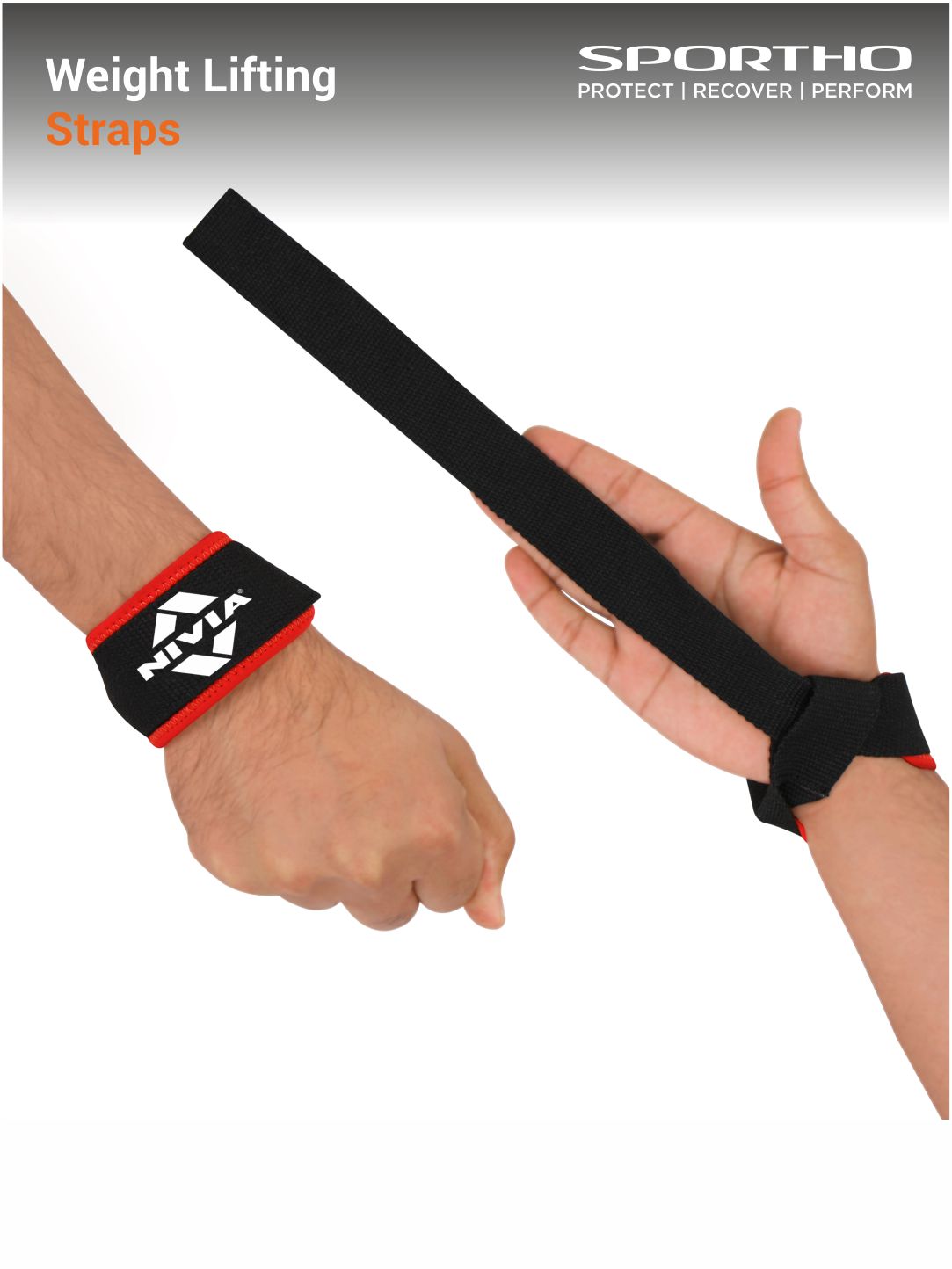 Nivia Weight Lifting - Bar Strap Basic for Gym & Training