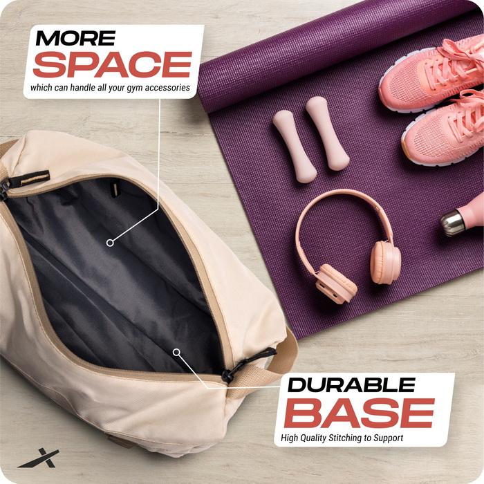 Vector X Tone UP Workout Bag for Sports, Unisex Sports Carry Bag, Adjustable Shoulder Gym Bag and Weekend Travel Bag