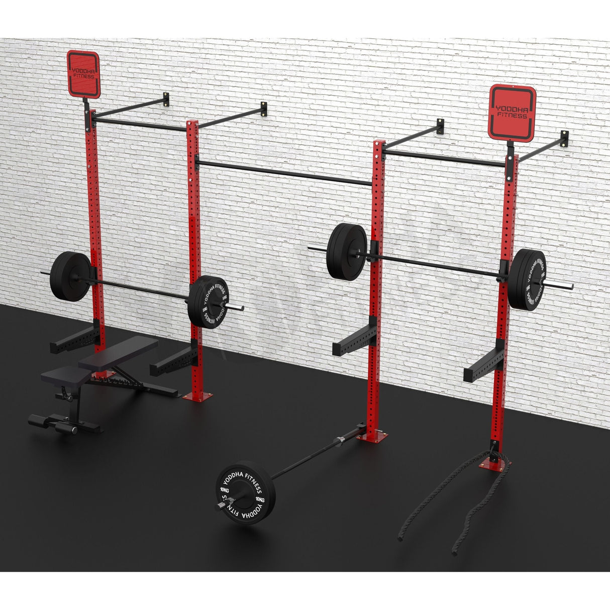 Wall Mounted CrossFit Rig - 14 Ft