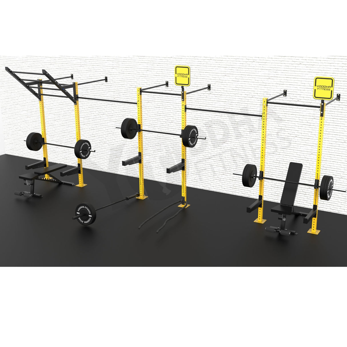 Wall Mounted CrossFit Rig - 24 Ft