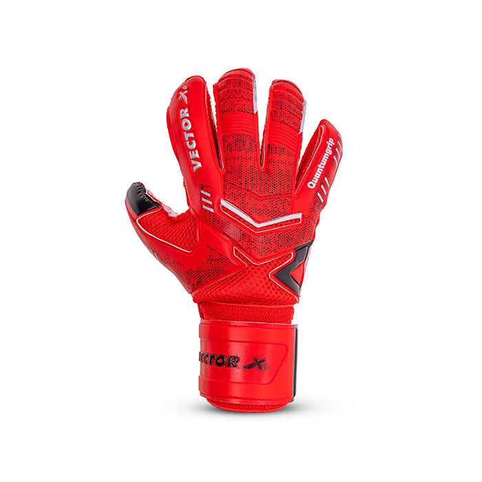Vector X Quantum Goalkeeper Gloves, Soccer Gloves, Goalie Gloves, Breathable Football Gloves| 4mm Latex Material to Give Protection| for Kids Youth & Adult
