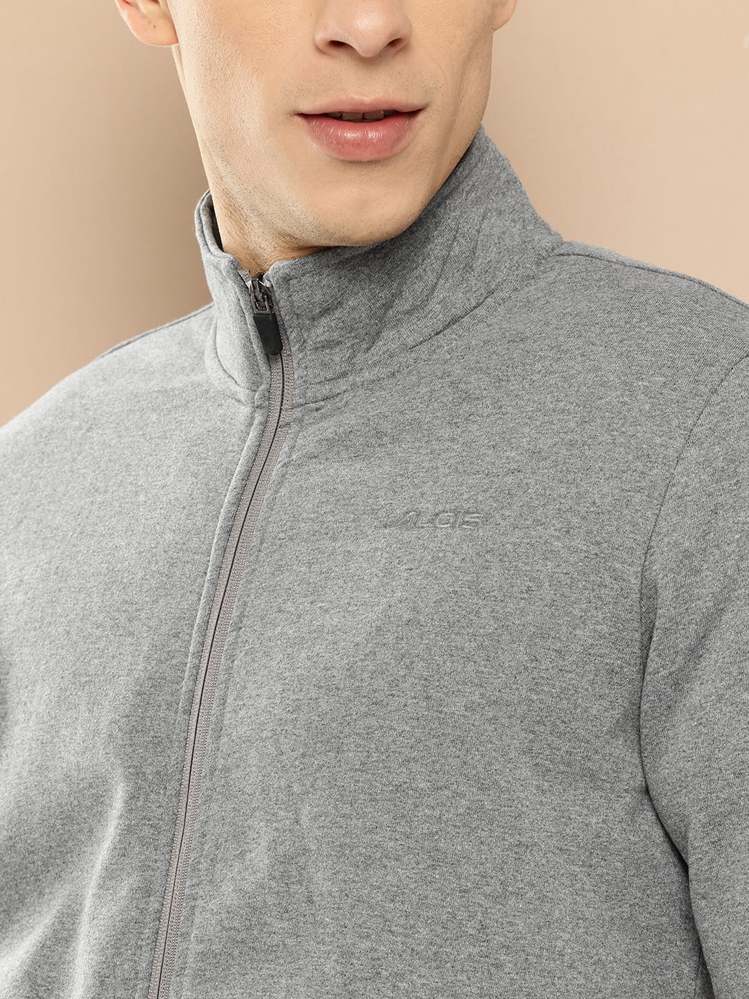 GREY FLEECE JACKET