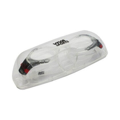 Viva Swimming VIVA-240 Anti Fog Water Sports Diving/Racing Goggles|Comfortable Swim Goggles|No Leakage Clear Vision| with Adjustable Silicone Head Strap for Junior Boys Girls Youth (White)